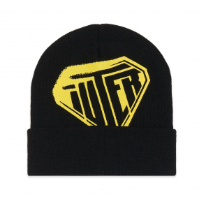 IUTER BERRETTO BEANIE STENCIL BLACK