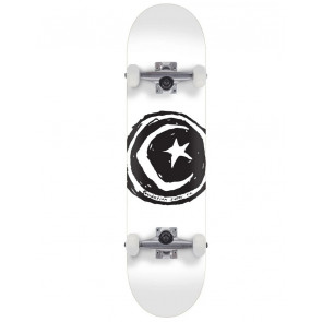 FOUNDATION TAVOLA SKATEBOARD COMPLETO STAR & MOON WHITE 7,75"