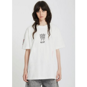 VOLCOM T-SHIRT DONNA FA ALIX 3 TEE STAR WHITE