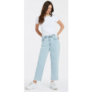 VOLCOM PANTALONI DONNA STN STEP HIRISE PNT THRIFTER BLUE LIGHT