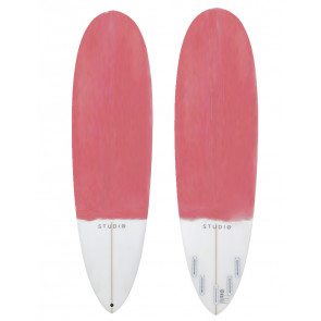 STUDIO SURFBOARDS TILT HYBRID 6'8" FLURO RED