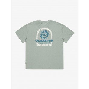 QUIKSILVER T-SHIRT UOMO CL SUN POWER CHINOIS GREEN