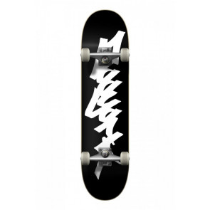 ZOO YORK SKATEBOARD COMPLETO OG 95 TAG BLACK WHITE  7,75" X 31,5"