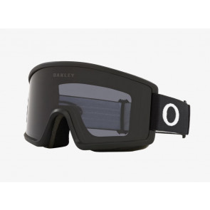 OAKLEY MASCHERA SNOWBOARD TARGET LINE M MATTE BLACK DARK GREY