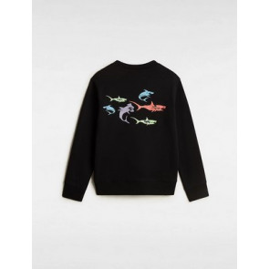 VANS FELPA BAMBINO THE PACK CREW BLACK