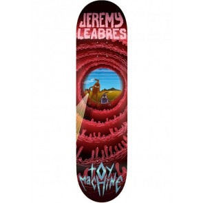 TOY MACHINE TAVOLA SKATEBOARD JEREMY LEABRES CAVE SECT 8.5"