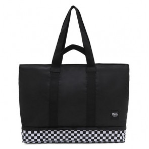 VANS BORSA DONNA SOLO NIGHT TOTE BLACK WHITE  