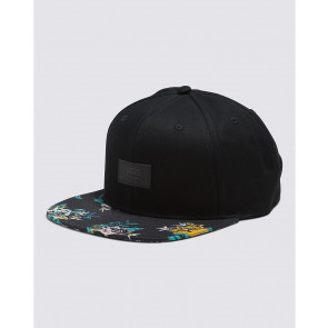 VANS CAPPELLINO SNAPBACK MN ALLOVER IT BLACK WATERFALL