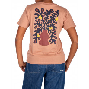 IRIEDAILY T-SHIRT DONNA VASIE CEDAR ROSE