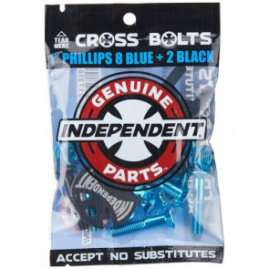 INDEPENDENT VITI GENUINE PHILLIPS HARDWARE 1" 8 BLUE + 2 BLACK