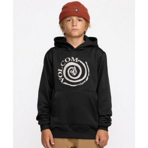 VOLCOM FELPA RAGAZZO HYDRO FLEECE HOODIE BLACK
