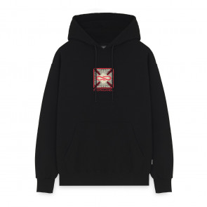 PROPAGANDA FELPA UOMO WAR HOODIE BLACK