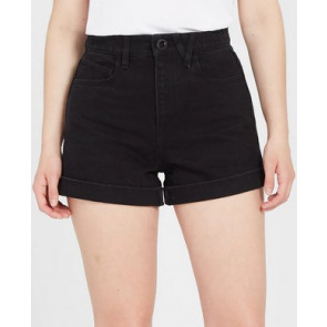 VOLCOM SHORT DONNA WEELLOW DENIM SHORT BLACK