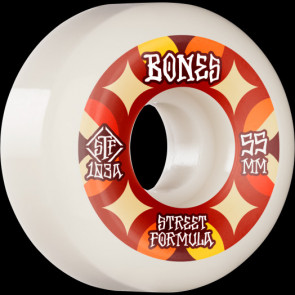 BONES RUOTE RETROS 55MM 103A STREET TECH FORMULA SIDECUT V5