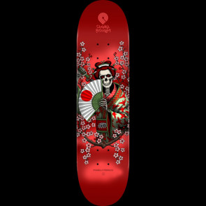 POWELL PERALTA TAVOLA SKATEBOARD YOSOZUMI SAMURAI RED 8.25" 
