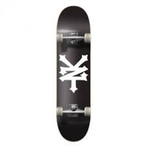 ZOO YORK SKATEBOARD COMPLETO OG 95 CRACKERJACK BLACK WHITE  8" X 31,5"